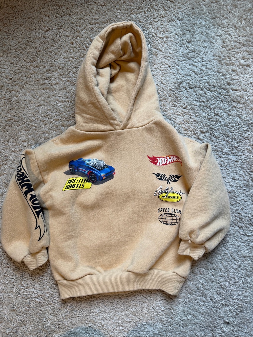 Zara hot wheels hoodies 4T